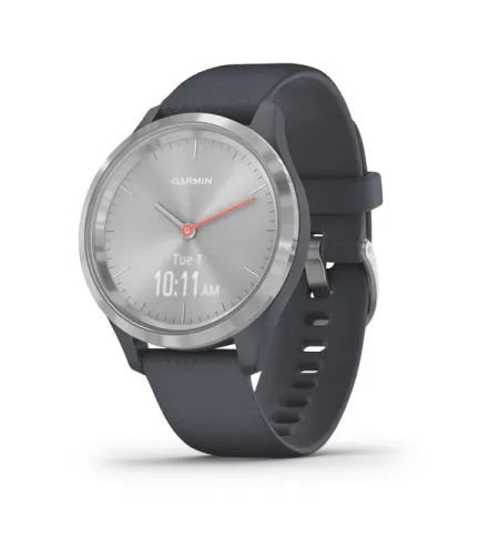 vivomove 3S, S/E EU, Silver, Granite Blue, Silicone