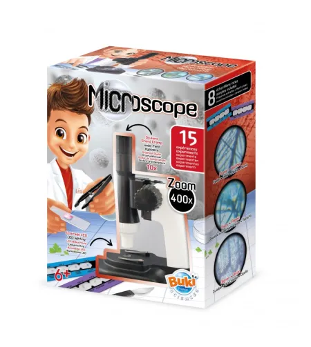Микроскоп, Buki, 15 экспериментов