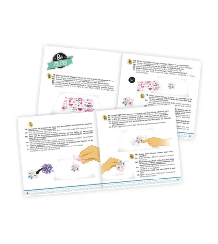 Glitter tattoos, Buki