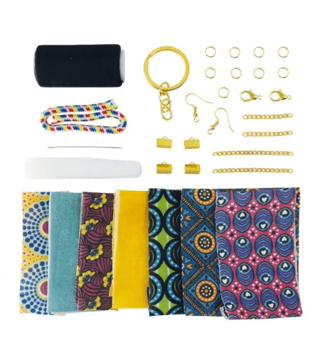 Wax Print Jewellery, Buki