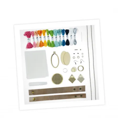 Embroidered jewellery, Buki