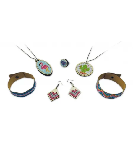 Embroidered jewellery, Buki