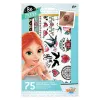 75 wash-off tattoos - Coloured, Buki