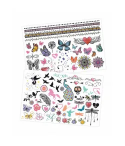 75 wash-off tattoos - Glitter, Buki