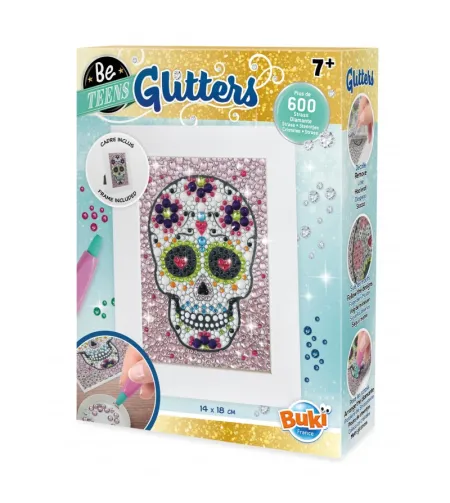 Glitters - Mexican skull, Buki