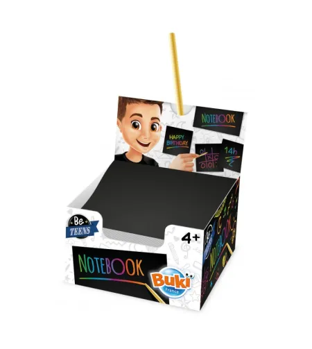 150 kriipsulehte, Buki