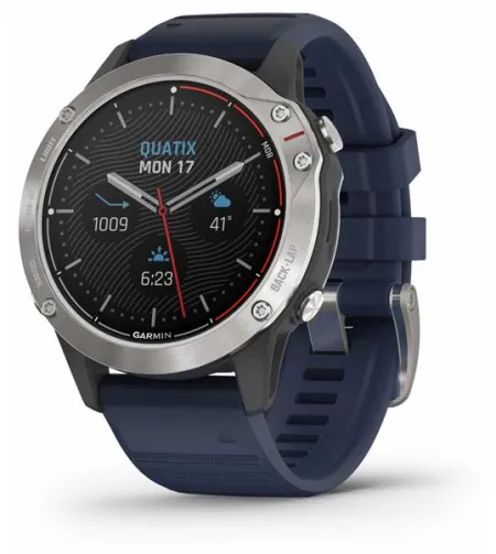quatix 6, Gray w/ Captain Blue Band, GPS Watch, EMEA