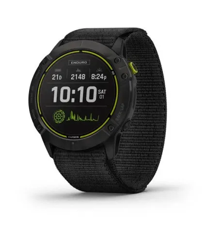 Enduro,Black DLC w/Black Sport Loop Band,GPS Watch,WW