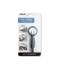 Carson Magnifying glass Fish'n Grip 4x