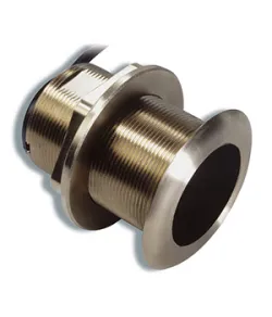 Acc,Xdcr,B60,8-pin,600W,Tilted Brnz Thru-Hull,20Deg,200/50kH