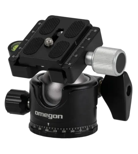 Tripod ball-head, Omegon, Pro OM10