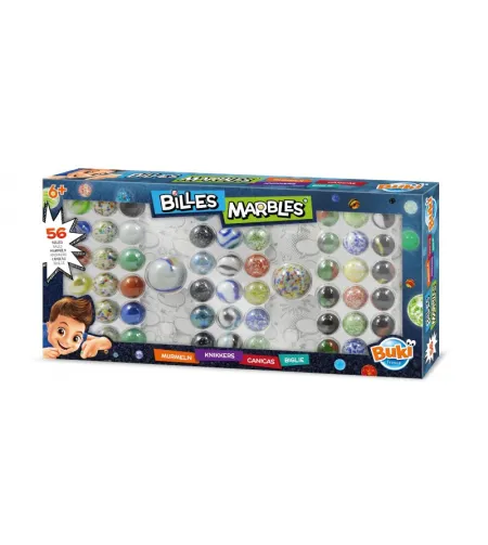 Box of 56 marbles, Buki