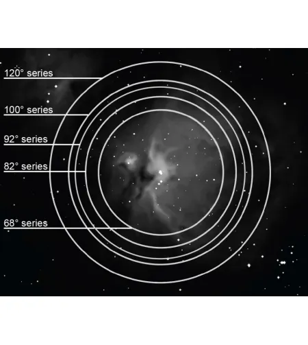 Окуляр EXPLORE SCIENTIFIC 120&deg; Ar 9 мм (2")
