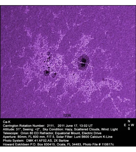 Ca-K filter in 90&deg; star diagonal, LS6CaKMDd2,  LUNT