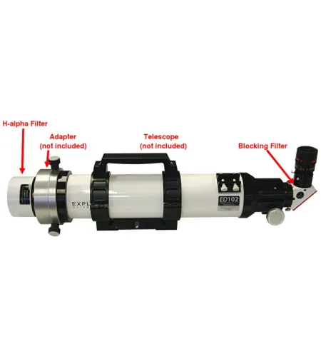 H-alpha solar filter, LS100FHa/B1200d2, LUNT