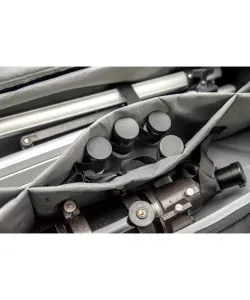 Polsterdatud kott väikeste teleskoopide jaoks, Oklop