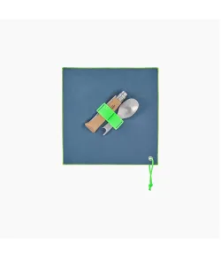 Nuga Nr.8 Roostevaba teras, Piknikukomplekt kahvli ja lusikaga, Opinel