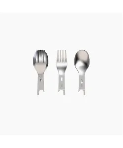 Набор для пикника - вилка и ложка для ножа Nr. 8. Opinel