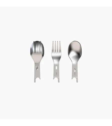 Picnic set - fork and spoon for knife Nr. 8, Opinel