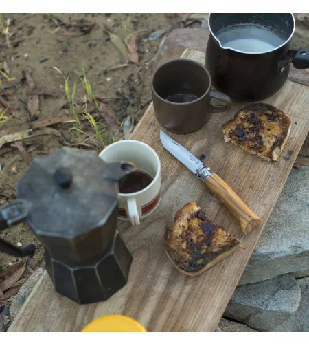 Nuga Nr. 06, roostevaba teras, oliivipuu, Opinel