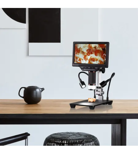 Микроскоп цифровой WiFi 1080P 2L с LCD экраном, BRESSER