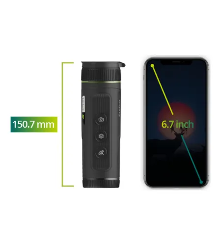 PIXFRA MILE 2 PFI-M425 400x300 25mm 1x-8x 50Hz WiFi termokaamera