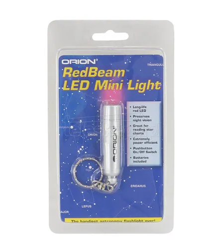 Orion RedBeam Mini LED Flashlight