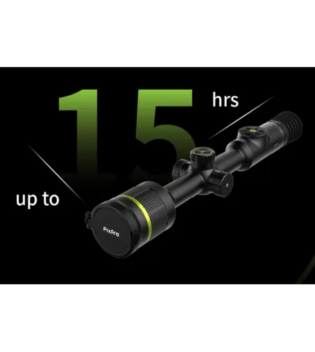PIXFRA Pegasus P435 384X288, 35MM, 1X-8X, 50HZ, WI-FI thermal imaging riflescope