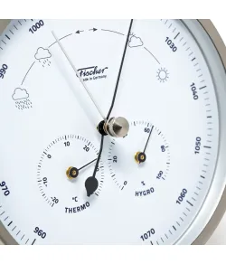 Fisher Barometer combined with thermometer and hygrometer