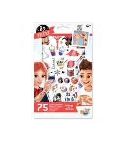 75 wash-off tattoos - Manga Kawaï, Buki
