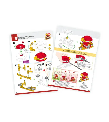 Gyroscope Robot, Buki