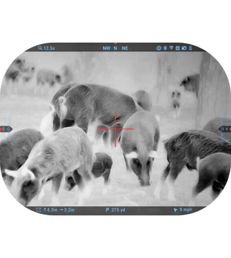 Тепловой прицел MARS 5 EVO LRF 320 4-16x 12 Smart HD ATN