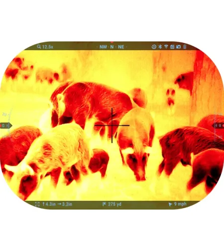 Тепловой прицел MARS 5 EVO LRF 320 4-16x 12 Smart HD ATN