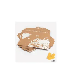 Puzzle Map XL - White Miss Wood