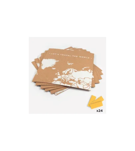 Puzzle Map XL - White Miss Wood