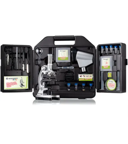 Mikroskoop Bresser Junior Biotar 300x-1200x koos eksperimendi komplektiga