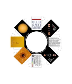 DayStar päikesefiltrid valge valgusega universaalläätsega (50–69 mm)