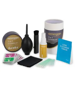 Optika puhastuskomplekt 7 ühes, Omegon