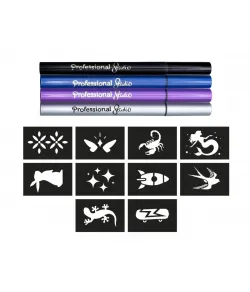 Tattoos Pens - Silver Buki