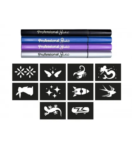 Tattoos Pens - Silver Buki