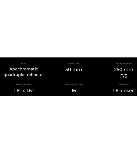 Телескоп Vaonis Smart Telescope AP 50/250 Vespera PRO Cosmic Bundle