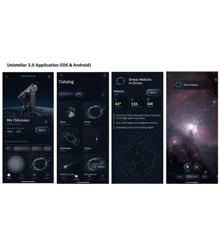 Ühetäheline nutikas teleskoop N 85/320 Odyssey