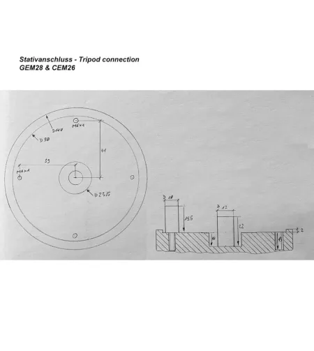 Монтировка iOptron GEM28 GoTo с оптическим полярным искателем и штативом 1,5 дюйма.