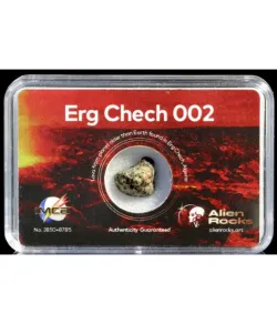 Tulnukate kivimite meteoriidid Erg Chech 002 0,7–0,99 grammi