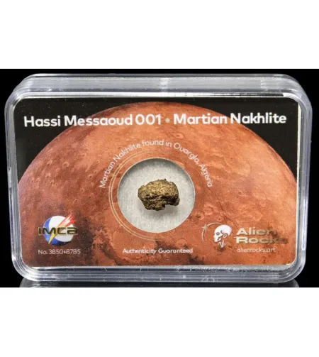 Alien Rocks Hassi Messaoud meteoriidid Marsilt, 0,1–0,2 grammi