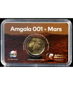 Alien Rocks Amgala 001 Martian Meteorites 0.4 - 0.69 grams