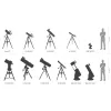 Sky-Watcher Synta N-203/1200 DOBSON 8" GOTO Synscan kontroller + WiFi