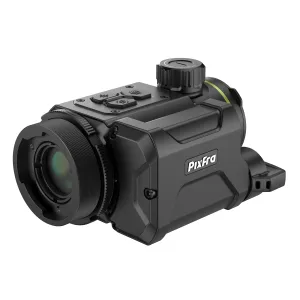 PIXFRA TAURUS PFI-T650LRF 640×512 50mm 1x-8x 50Hz WiFi termokaamera kinnitus