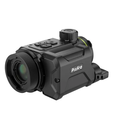 PIXFRA TAURUS PFI-T650LRF 640×512 50mm 1x-8x 50Hz WiFi termokaamera kinnitus