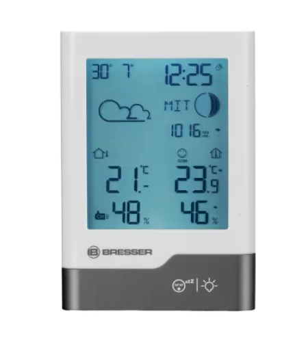 BRESSER Home Weather Station white/grey